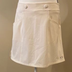 White Oakley Skort Size 8